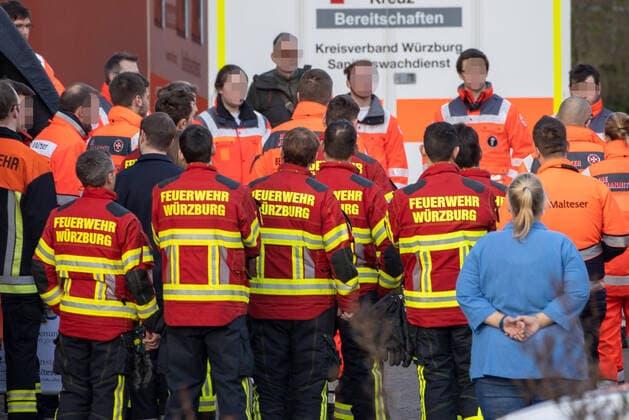 Wuerzburg, Seniorenheim Ehehaltorenhaus St Nikolaus 28 03 2020, Cohorts Isolation is prepared in the Seniorenheim St Nikolaus Picture Cohorts Isolation is prepared in the Seniorenheim St Nikolaus, briefing Copyright: HMBxMedia xHeikoxBecker