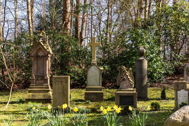 Kiel Southern Cemetery Schleswig Holstein Germany