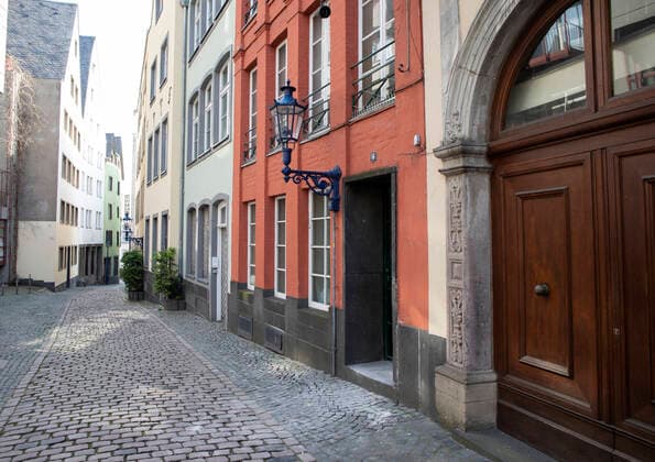 Corona Cologne Germany 28 03 2020 Old Town