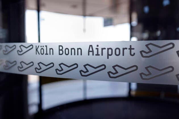 Cologne Bonn Airport, where flights are cancelled in times of coronavirus Cologne, 28 03 2020 Foto:xC.xHardtx xFuturexImage