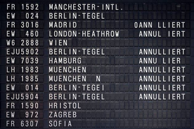 Cologne Bonn Airport, where flights are cancelled in times of coronavirus Cologne, 28 03 2020 Foto:xC.xHardtx xFuturexImage