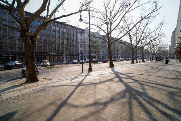 28 03 2020,Berlin,Germany,GER,the city in times of the Corona Pandemic, Kurfürstendamm
