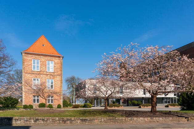 Kiel today Saturday den 28 03 2020 Also today again absolute silence in the city centre of Kiel An almost deserted city One could not have imagined something like this recently Kiel Old Town Schleswig Holstein Germany
