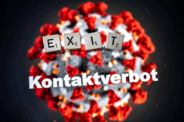 Hamburg, 28 March 2020 Illustration of exit strategies for measures against the coronavirus