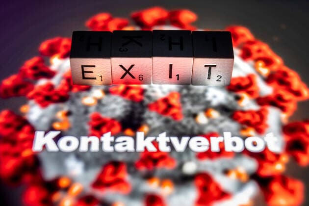 Hamburg, 28 March 2020 Illustration of exit strategies for measures against the coronavirus