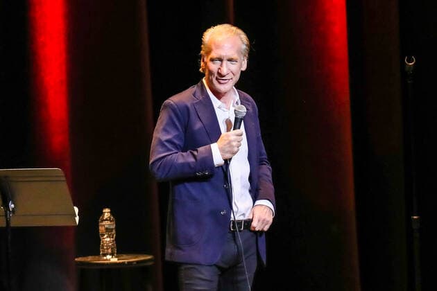 September 23, 2018, Durham, North Carolina, U.S: Comedian BNILL MAHER performs at the Durham Performing Arts Center in Durham, North Carolina as part of his Tour. ..William Maher ( born January 20, 1956) is an American comedian, political commentator, and television host. He is known for the HBO political talk show Real Time with Bill Maher. Durham U.S. - ZUMAm114 20180923_zaf_m114_008 Copyright: xAndyxMartinxJr.x