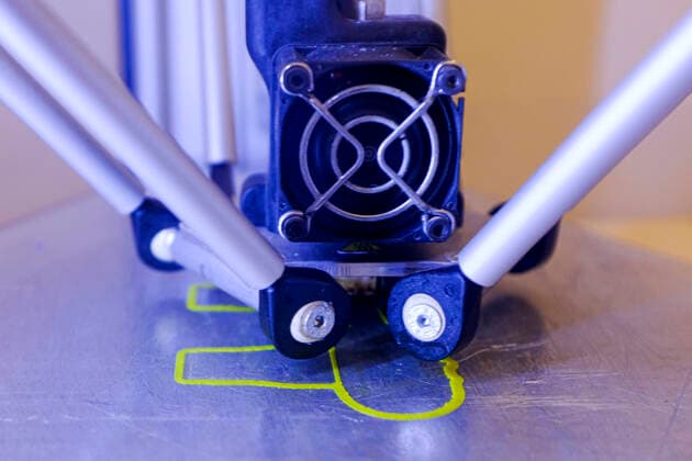A 3D printer prints an adapter to transform a snorkelling mask distributed by Decathlon into an oxygen surgery mask to improve care for Sars-Cov2 patients seriously ill in Italians hospitals in Remade 3D graphics laboratory that participate to a project made by Isinnova who shared his idea. In Italy hospitals are almost full and more intensive care equipment is needed.  Copyright: xAntonioxBalascox xIPAx xAntonioxBalascox