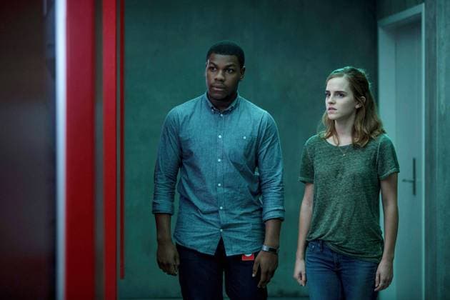 THE CIRCLE, from left: John Boyega, Emma Watson, 2017. ph: Frank Masi STX Entertainment Courtesy Everett Collection Courtesy Everett Collection !ACHTUNG AUFNAHMEDATUM GESCHÃ„TZT! PUBLICATIONXNOTxINxCANxCHNxFRAxITAxJPNxNORxPOLxRUSxESPxUKxUSA Copyright: xCourtesyxEverettxCollectionx MCDCIRC EC072