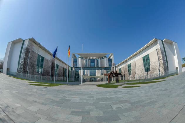 Federal Chancellery, Tiergarten, Mitte, Berlin, Germany