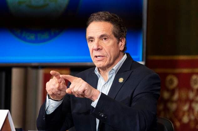 Bilder des Jahres 2020, News 03 März News Themen der Woche KW13 News Bilder des Tages March 29, 2020, Albany, NY, U.S: March 29, 2020 - Albany, NY, United States: New York Governor ANDREW CUOMO (D) speaking at a press Conference at the State Capitol. Albany U.S. - ZUMAb161 20200329_zap_b161_020 Copyright: xMichaelxBrochsteinx