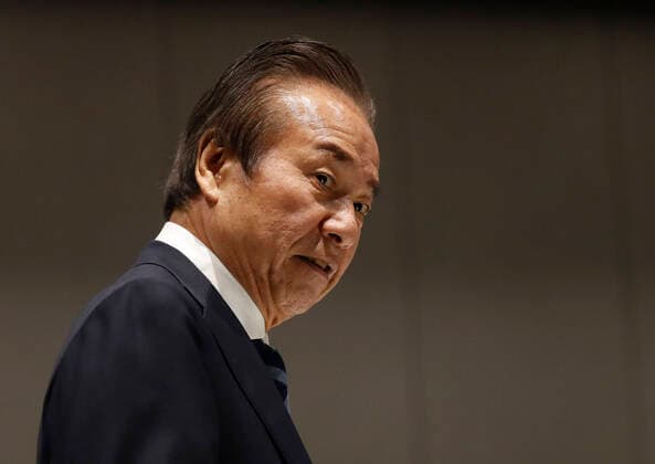 March 30, 2020, Tokyo, Japan: The Tokyo Organising Committee of the Olympic and Paralympic Games (Tokyo 2020) Executive Board member Haruyuki Takahashi arrives at Tokyo 2020 Executive Board Meeting in Tokyo, Japan March 30, 2020. REUTERS Issei Kato Pool Tokyo Japan. - ZUMAz114 20200330_zih_z114_010 Copyright: xPOOLx