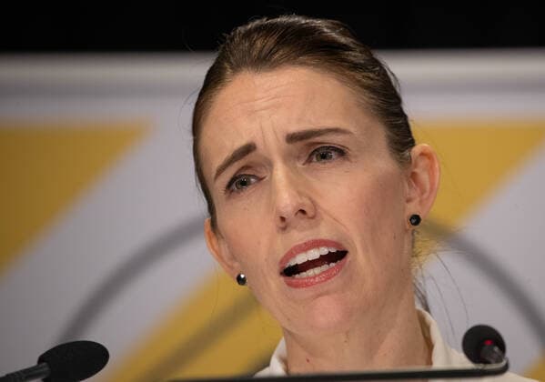 (200330) -- WELLINGTON, March 30, 2020 -- New Zealand Prime Minister Jacinda Ardern speaks during a press conference about COVID-19 in Wellington, New Zealand, March 30, 2020. (Mark Mitchell NZME Pool via Xinhua) NEW ZEALAND-WELLINGTON-COVID-19 GuoxLei 