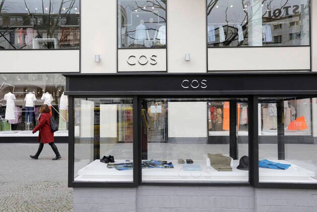 Geschlossene Filiale von COS auf dem Kurfuerstendamm, DEU, Berlin, 30.03.2020