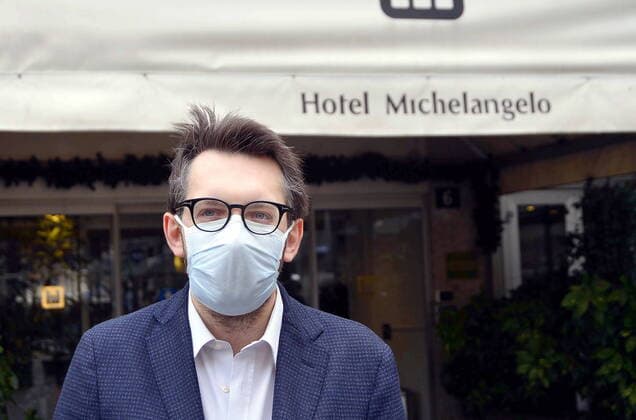 Milan, Hotel Michelangelo ready to be used for the quarantine in isolation of coronavirus positives, councilor Pierfrancesco Maran Editorial Usage Only  Copyright: xMaurizioxMaulex xIPAx