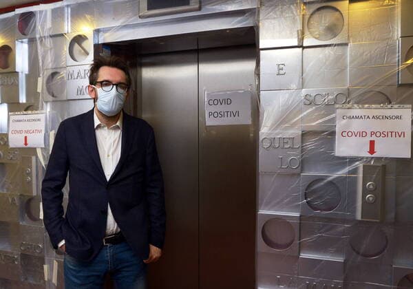 Milan, Hotel Michelangelo ready to be used for the quarantine in isolation of coronavirus positives, councilor Pierfrancesco Maran Editorial Usage Only  Copyright: xMaurizioxMaulex xIPAx