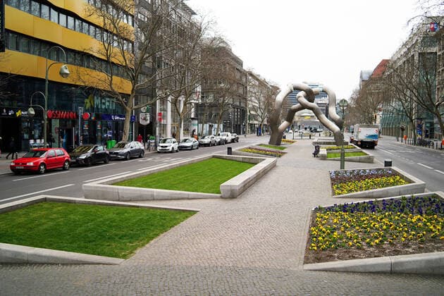 30 03 2020,Berlin,Germany,CEFR,the city in times of the corona pandemic Tauentzienstraße