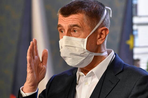 The Czech government has prolonged the limitations on free movement of people across the country over the coronavirus pandemic until April 11, Prime Minister Andrej Babis (ANO) told CTK in Prague, Czech Republic, March 30, 2020. (CTKxPhoto VitxSimanek) CTKPhotoP202003300899201 VIS 008