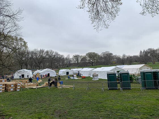 March 30, 2020, International, New York,USA: (NEW) Covid-19: SamaritanoÂ¢Ã¢öÂ¬Ã¢Â¢s Purse 68-bed field hospital relief to New York . March 30,2020,New York,USA: The SamaritanoÂ¢Ã¢öÂ¬Ã¢Â¢s Purse International relief is setting up a 68-bed field hospital with a special respiratory care unit in Central Park right in front of Mount Sinai hospital on 5th Avenue between 98 and 100 street . The President of the SamaritanoÂ¢Ã¢öÂ¬Ã¢Â¢s Purse is Franklin Graham, the son of famous American preacher Billy Graham. They also helped set up a make shift hospital,identical unit in Cremona, Italy a week ago. Credit: Thenews2 International - ZUMAn293 20200330_znp_n293_103 Copyright: xNiyixFotex