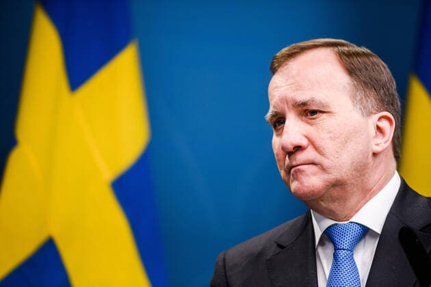 200331 Stefan Löfven, Prime Minister of Sweden at a press conference with the government of Sweden regarding the coronavirus, covid 19, on March 31, 2020 in Stockholm,  Copyright: MAXIMxTHORE 47107452st