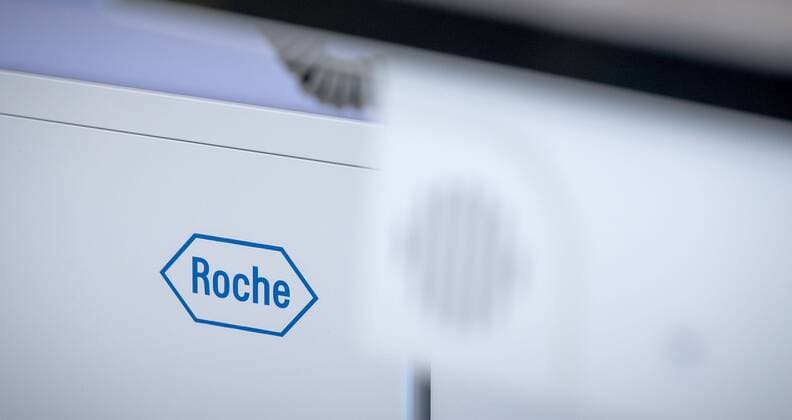 2020-03-31 14:13:39 ROOSENDAAL - Een alles-in-1 testmachine van Roche in het laboratorium van Microvida in het Bravis ziekenhuis. In het laboratorium wordt getest op het coronavirus. ANP SEM VAN DER WAL  Copyright: xANPxSEMxVANxDERxWALx x409165793x