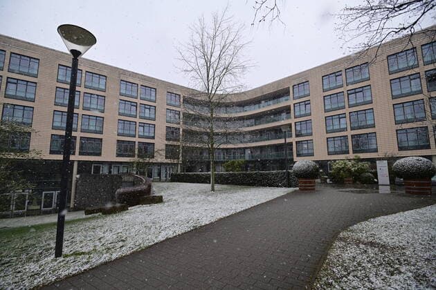 30 03 20 , Wolfsburg hospital closed completely for new patients and visitors due to many corona cases, All patients and doctors and nursing staff are tested