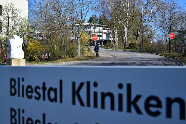 Due to the corona pandemic, infections have occurred in the Blieskatel Blies Valley Clinics Outdoor view of the clinic from Wednesday 1 4 2020 bub
