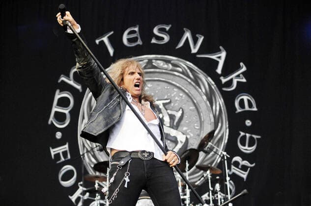 Sänger David Coverdale (Whitesnake) beim Konzert auf dem Graspop-Festival in Dessel snapshot-photography H.Jarosch *** Singer David Coverdale Whitesnake at the Graspop Festival in Dessel snapshot photography H Jarosch