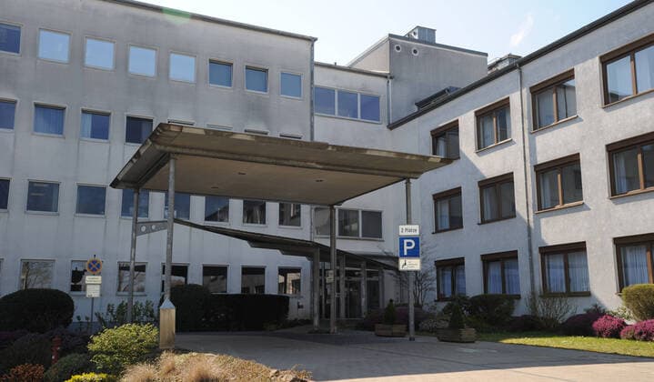 The Marienhausklinik on Thursday 02 04 2020 in Ottweiler bub