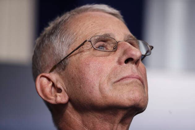 Director of the National Institute of Allergy and Infectious Diseases at the National Institutes of Health Dr. Anthony Fauci attends the daily briefing on the novel coronavirus, COVID-19 with members of the coronavirus task force in the Brady Press Briefing Room of the White House on April 1, 2020 in Washington, DC. Copyright: xOliverxContrerasx