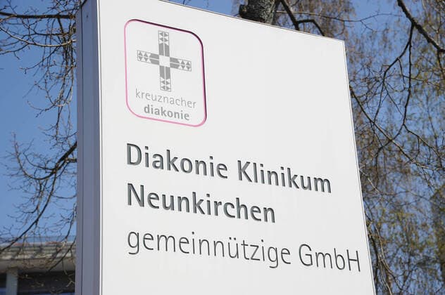 The Diakonie Klinik on Thursday 02 04 2020 in Neunkirchen bub