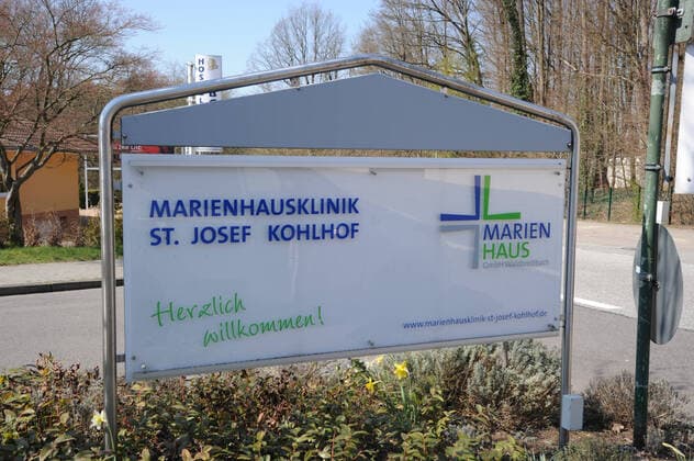 The Marienhausklinik St Josef Kohlhof on Thursday 02 04 2020 in Neunkirchen bub