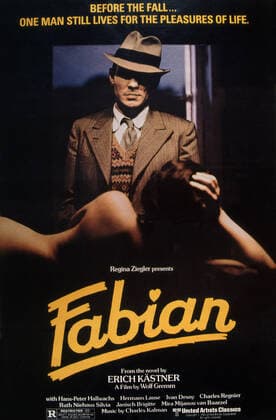 FABIAN, Hans Peter Hallwachs, 1980, United Artists Classics courtesy Everett Collection United Artists Courtesy Everett Collection !ACHTUNG AUFNAHMEDATUM GESCHÃ„TZT! PUBLICATIONXNOTxINxCANxCHNxFRAxITAxJPNxNORxPOLxRUSxESPxUKxUSA Copyright: xUnitedxArtists CourtesyxEverettxCollectionx MSDFABI EC005