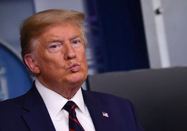 April 2, 2020, Washington, District of Columbia, USA: United States President Donald J. Trump speaks at a Coronavirus briefing at the White House on Thursday, April 2, 2020 in Washington, DC. Due to the COVID-19 pandemic, at least 5,700 people have died in the United States with more than 200,000 infected. More than 10 million people have lost their jobs in the U.S. in the past two weeks. .Credit: Pool via CNP Washington USA - ZUMAs152 20200402_zaa_s152_076 Copyright: xKevinxDietschx