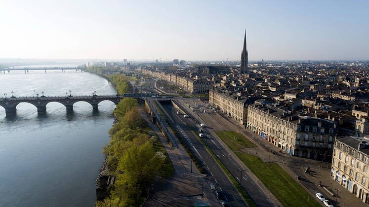 quai richelieu NEWS : Covid 19 Coronavirus en France - Bordeaux - 02 04 2020 marcdeTienda Panoramic 