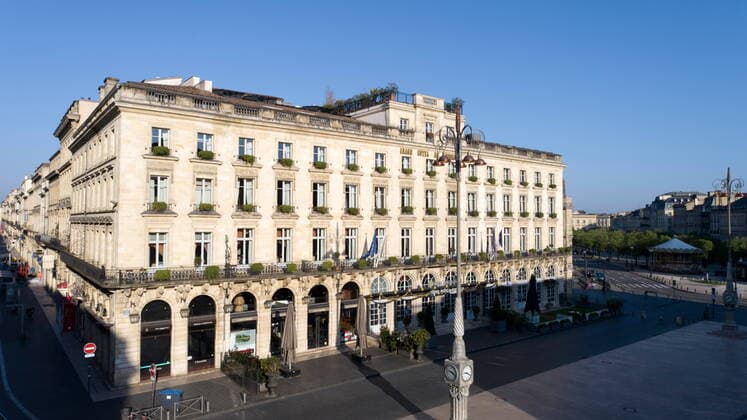 place de la comÃ die, grand hotel NEWS : Covid 19 Coronavirus en France - Bordeaux - 02 04 2020 marcdeTienda Panoramic 