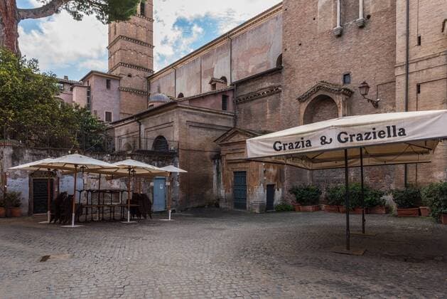 Trastevere district. Rome. Lazio. Italy. Europe 1028_02_PPA2271