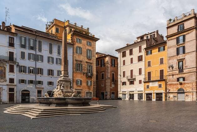 Pantheon. Neighborhood Rione Parine. Neighborhood Rione Regola. Rome. Lazio. Italy. Europe 1028_02_PPA2335