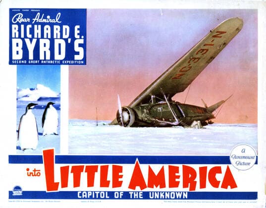 INTO LITTLE AMERICA, 1935 For usage credit please use; !ACHTUNG AUFNAHMEDATUM GESCHÃ„TZT! PUBLICATIONXNOTxINxCANxCHNxFRAxITAxJPNxNORxPOLxRUSxESPxUKxUSA Copyright: xCourtesyxEverettxCollectionx MSDINLI EC002