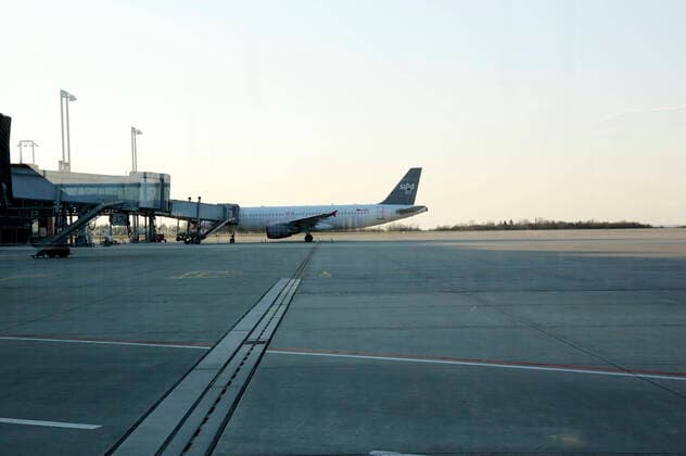 Dresden Klotzsche Airport during the corona crisis Dresden, 03 04 2020 Foto:xM.xWehnertx xFuturexImage
