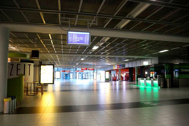 Dresden Klotzsche Airport during the corona crisis Dresden, 03 04 2020 Foto:xM.xWehnertx xFuturexImage