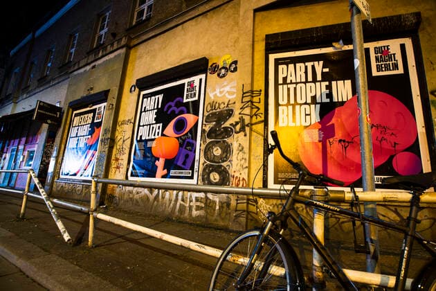 The empty entrance of the Kit Kat Club in Berlin on April 5, 2020 To slow down the spread of the coronavirus SARS CoV 2, the federal and state governments decided to impose further restrictions The clubs in Berlin have also been closed for a few weeks Where long queues of people usually form, there is a deserted coronavirus in Berlin on Saturday night