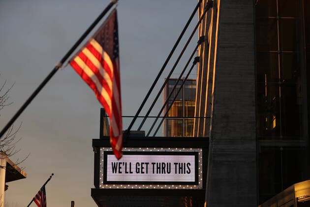News Themen der Woche KW13 News Bilder des Tages WASHINGTON, D.C. APRIL 4: View of DC Area Businesses and Hotels During The Coronavirus Pandemic on April 4, 2020. Copyright: xmpi34x