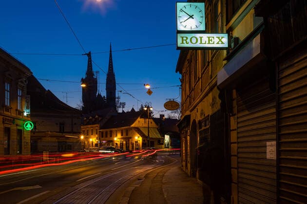 PXL_Desert streets in Zagreb 04.04.2020., Vlaska street, Zagreb, Croatia - Desert city center in the evening on Saturday. DavorxPuklavec PIXSELL