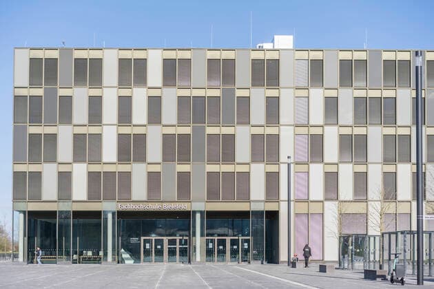 Fachhochschule Bielefeld Gebäude der Fachhochschule Bielefeld Bielefeld University of Applied Science 4.4.2020