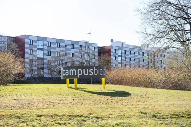 Hochschulcampus Universität Bielefeld Hochschulcampus Universität Bielefeld: Wohnheim Bielefeld University Campus, student residence buildings, 4.4.2020