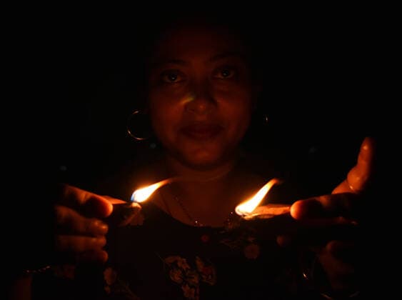 India: A light of hope from the darkness PM Narendra Modi wants to bring our Country in the light from the darkness of the Silent-Killer Covid-19 . For that reason, he requests to all Indian citizens to switch off the lights of our houses and lit the candles or to use torches or flashlight of the cell phones from our balcony for 9 min on 5th April, Sunday at 9 pm. He also warns us to maintain the Social Distancing while lighting up. Kolkata West Bengal India Copyright: SudiptaxDas