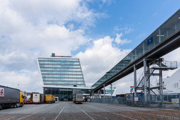 Kiel, Impressions of a deserted city centre of the capital of Schleswig Holstein during the Corona Pandemic Kiel Suburb Schleswig Holstein Germany