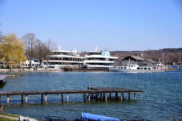 Sunday at Lake Starnberg during the exit restrictions due to the corona crisis Starnberg, 05 04 2020 Foto:xS.xAdamx xFuturexImage