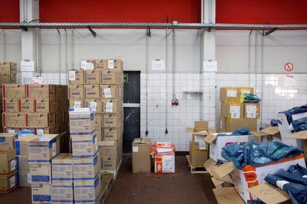 KVBB distributes medical protective equipment to doctors in the state of Brandenburg with the help of the DRK Potsdam, 06 04 2020 Foto:xF.xBungertx xFuturexImage