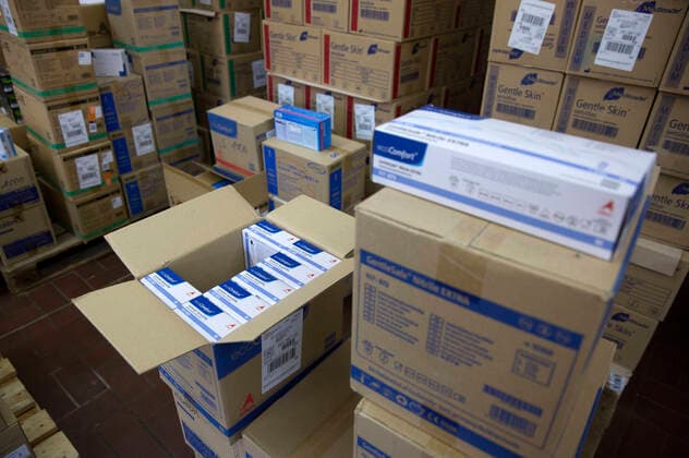 KVBB distributes medical protective equipment to doctors in the state of Brandenburg with the help of the DRK Potsdam, 06 04 2020 Foto:xF.xBungertx xFuturexImage